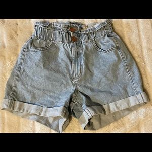Garage Paperbag Mom Shorts